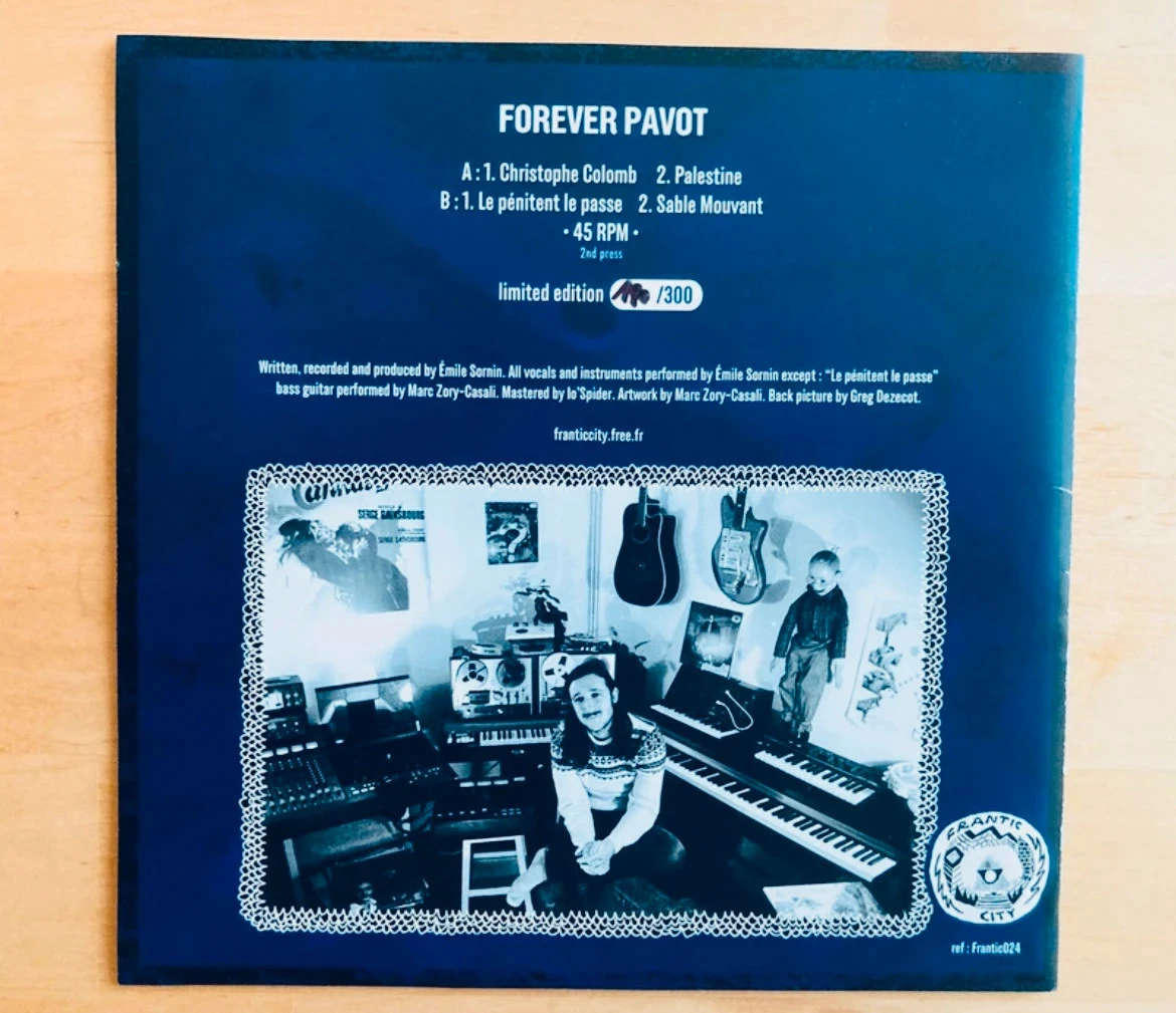 Disco de vinil 45T Forever Pavot Christophe Colomb edição limitada. – photo 2